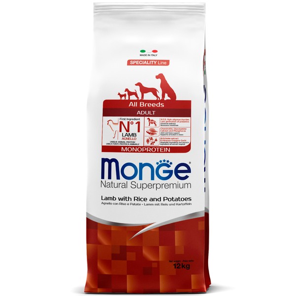 Купить Сухой корм Monge Dog Speciality Line Monoprotein для взрослых ...
